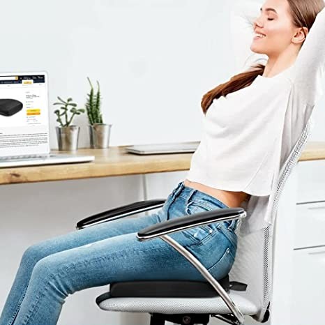 Coussin de siège pour la sciatique - soulager la douleur au bureau